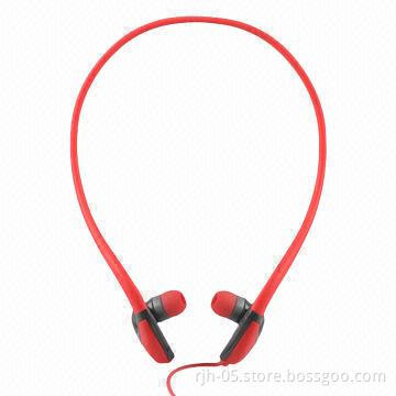 Universal Neckband Headphones for MP3 Players with Adjustable Microphone